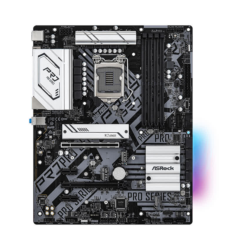 Mainboard ASROCK B560 PRO4 (Intel B560, Socket 1200, m-ATX, 4 khe Ram DDR4)
