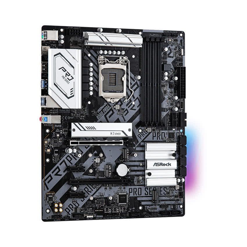 Mainboard ASROCK B560 PRO4 (Intel B560, Socket 1200, m-ATX, 4 khe Ram DDR4)