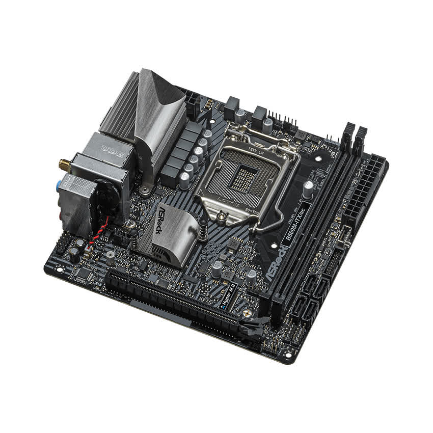 Mainboard ASROCK B560M-HDV-ITX/ac (Intel B560, Socket 1200, Mini-ITX, 2 khe Ram DDR4)