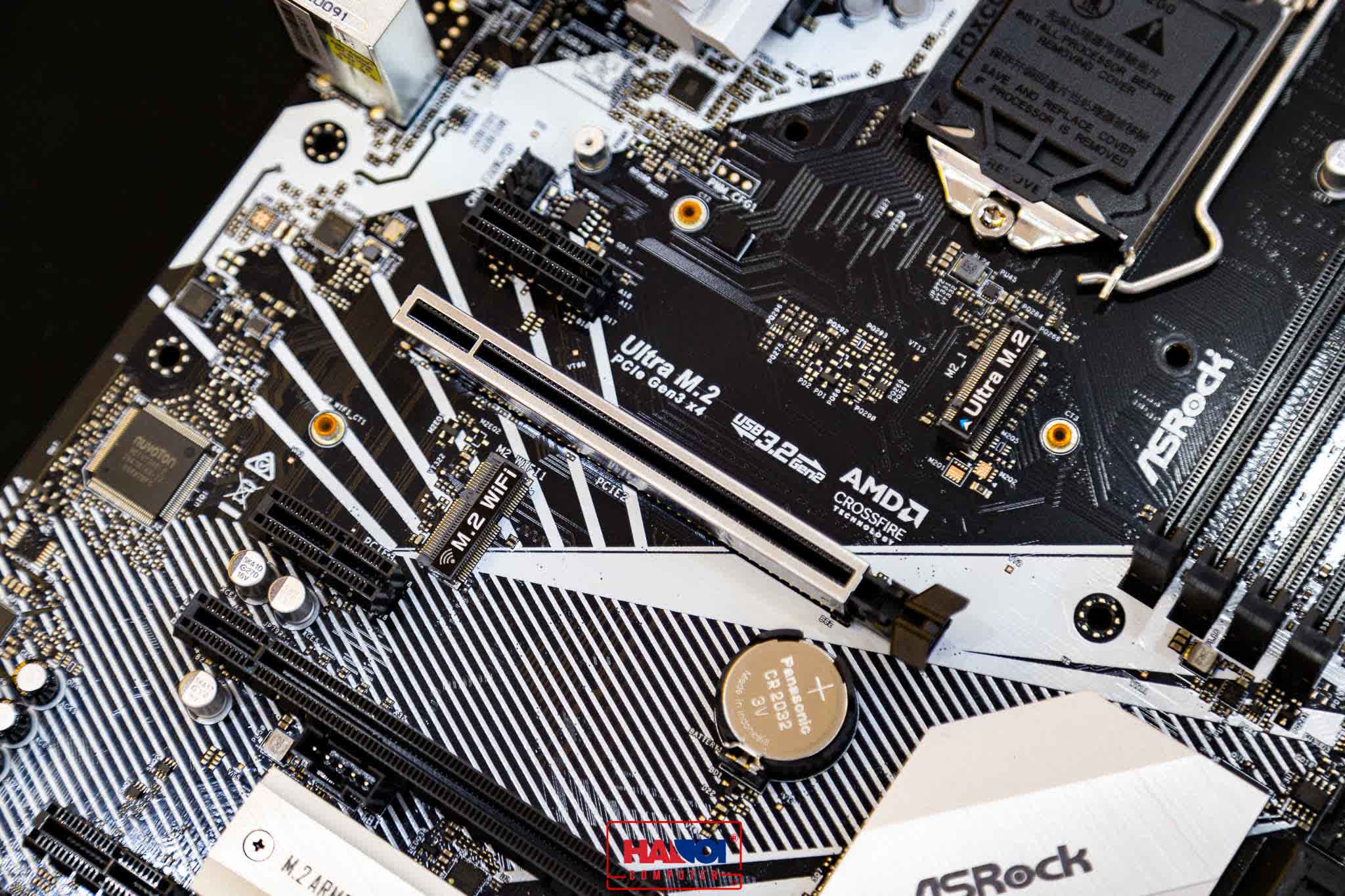 Mainboard ASROCK Z490 PRO 4 (Intel Z490, Socket 1200, ATX, 4 khe Ram DDR4)