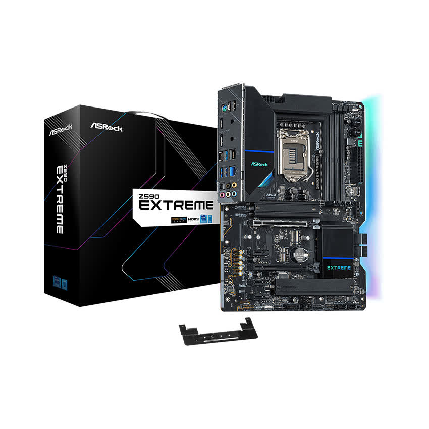 Mainboard ASROCK Z590 EXTREME (Intel Z590, Socket 1200, ATX, 4 khe Ram DDR4)