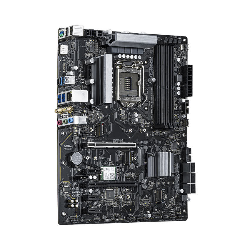 Mainboard ASROCK Z590 PHANTOM GAMING 4/ac (Intel Z590, Socket 1200, ATX, 4 khe Ram DDR4)