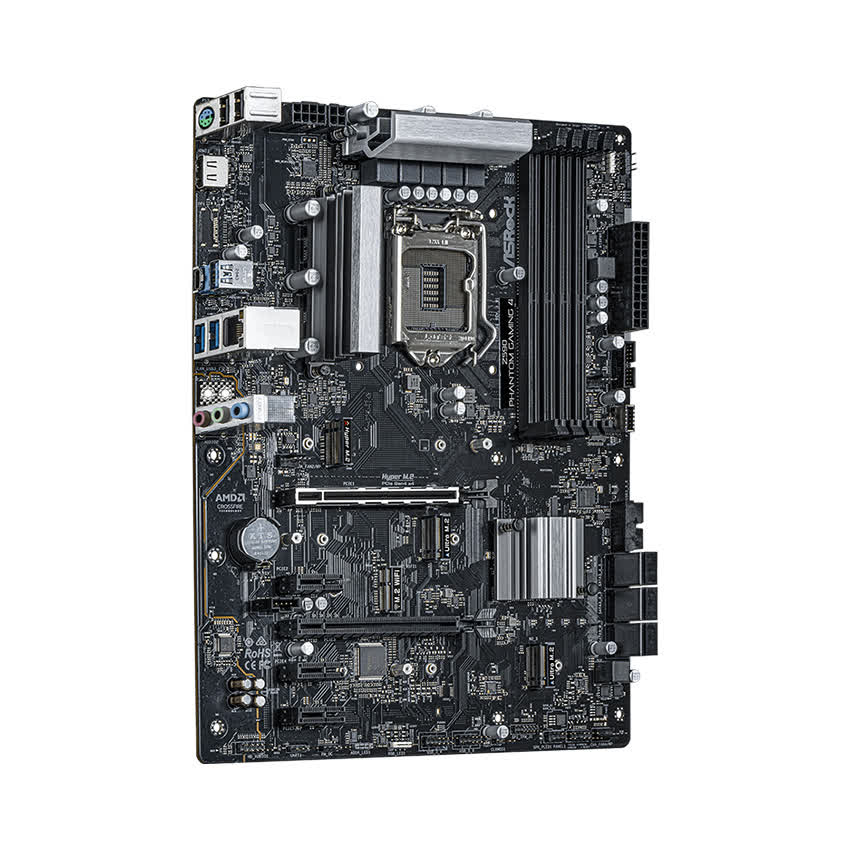 Mainboard ASROCK Z590 PHANTOM GAMING 4 (Intel Z590, Socket 1200, ATX, 4 khe Ram DDR4)