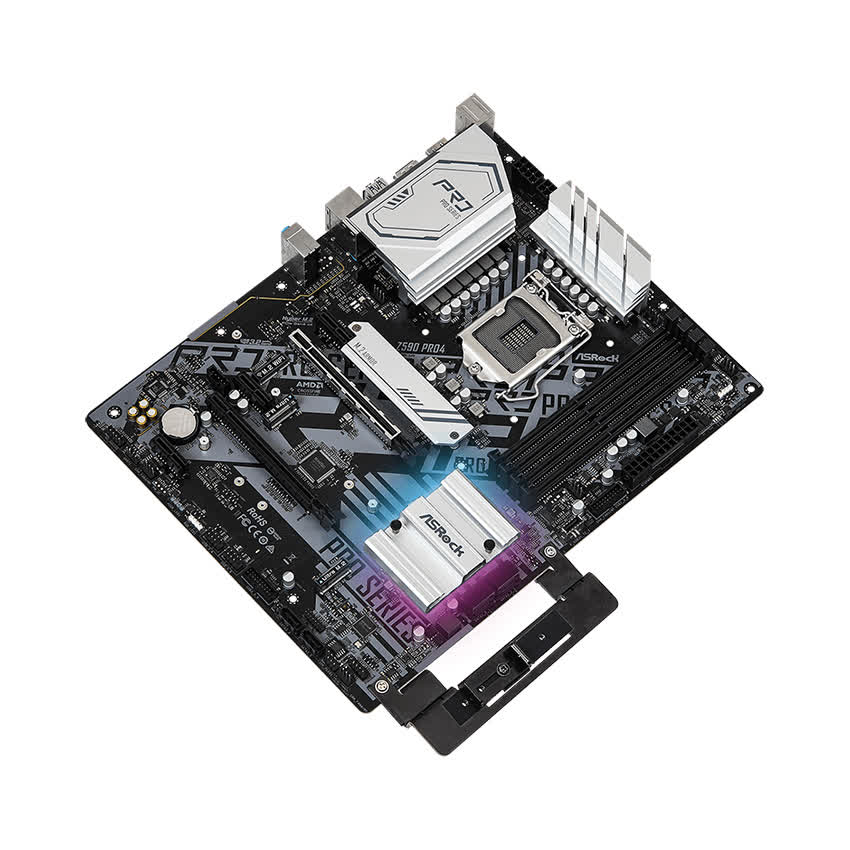 Mainboard ASROCK Z590 PRO4 (Intel Z590, Socket 1200, ATX, 4 khe Ram DDR4)