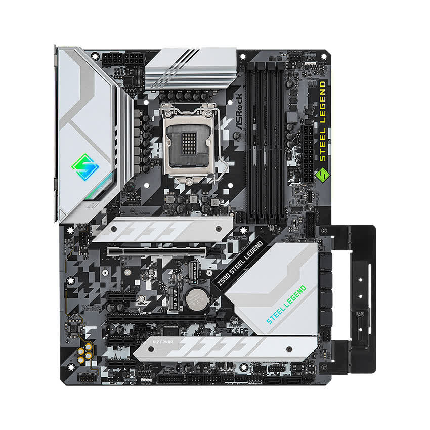 Mainboard ASROCK Z590 STEEL LEGEND (Intel Z590, Socket 1200, ATX, 4 khe Ram DDR4)