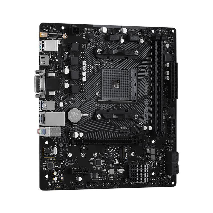 Mainboard ASROCK B550M HDV (AMD B550, Socket AM4, m-ATX, 2 khe RAM DDR4)