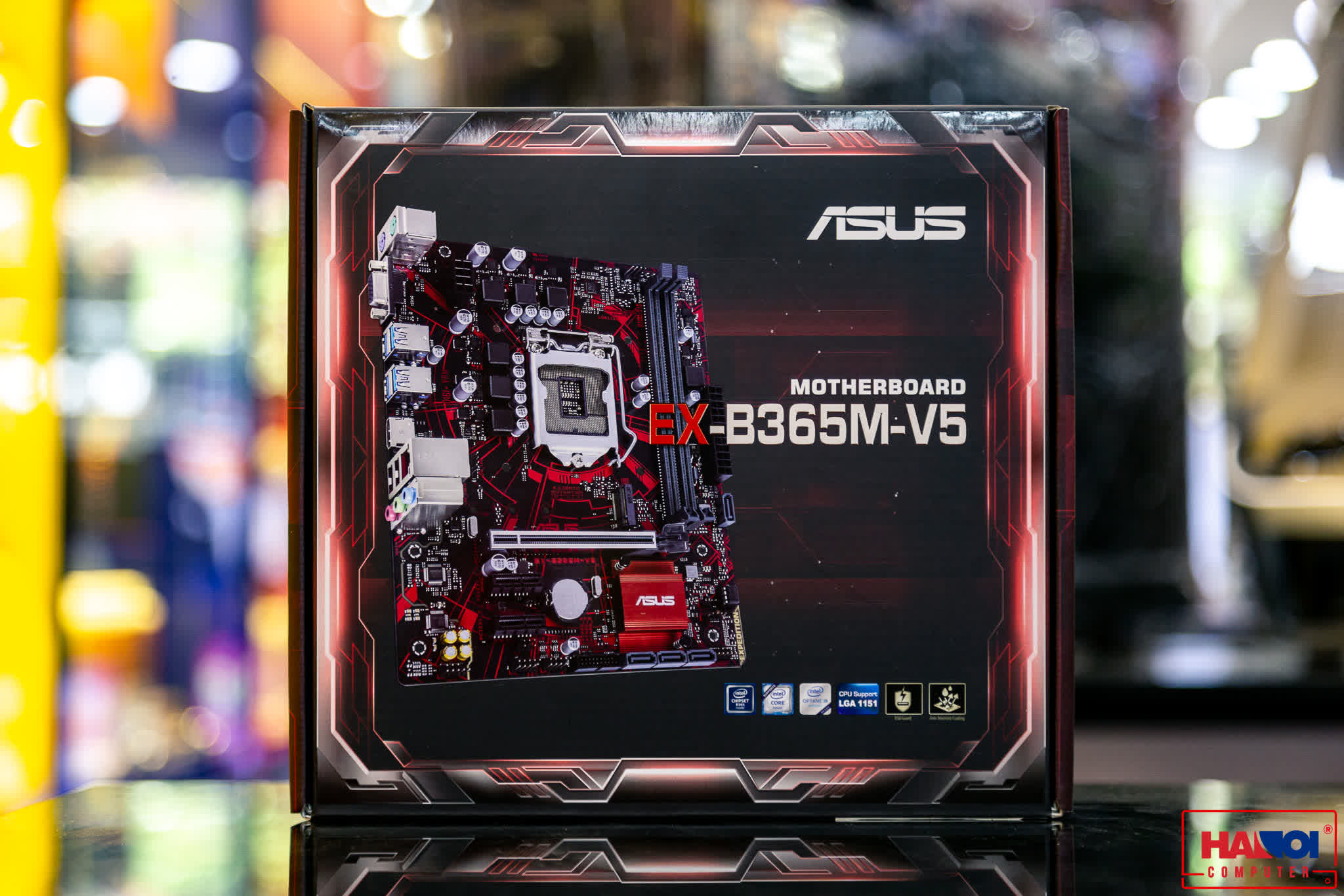 Mainboard ASUS EX-B365M-V5 (Intel B365, Socket 1151, m-ATX, 2 khe RAM DDR4)