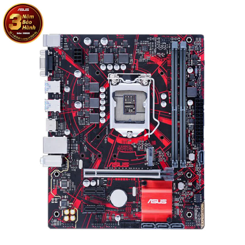 Mainboard ASUS EX-B365M-V5 (Intel B365, Socket 1151, m-ATX, 2 khe RAM DDR4)