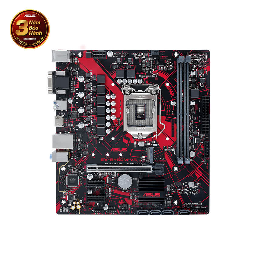 Mainboard ASUS EX-B460M-V5 (Intel B460, Socket 1200, m-ATX, 2 khe Ram DDR4)