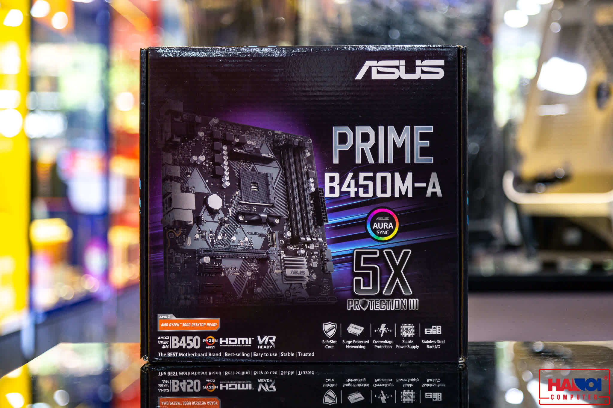 Mainboard ASUS PRIME B450M-A (AMD B450, Socket AM4, m-ATX, 4 khe RAM DDR4)
