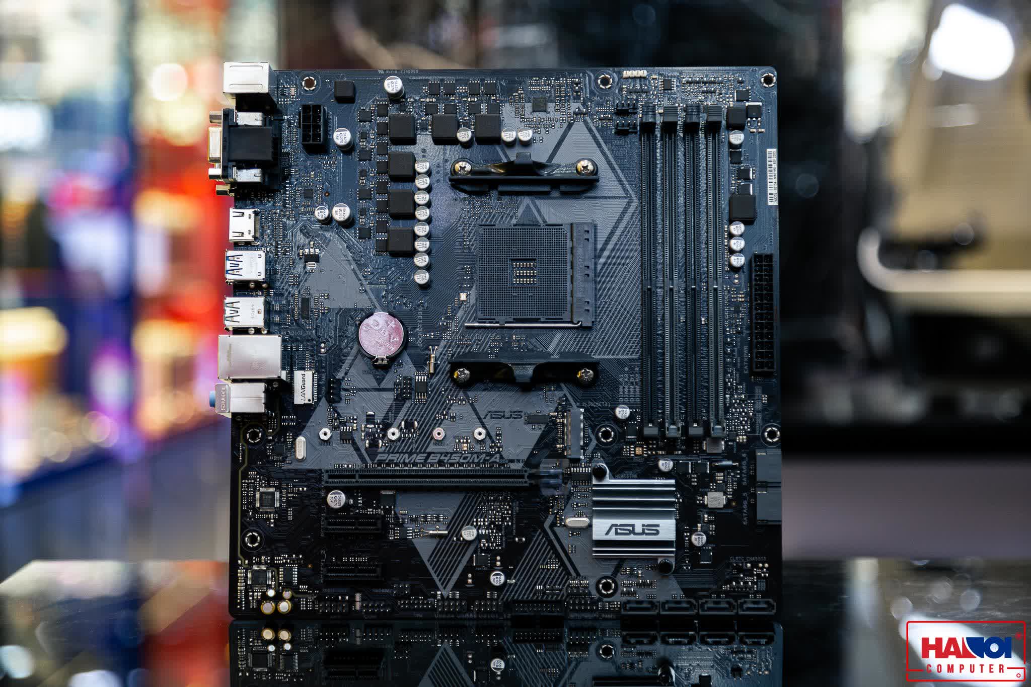 Mainboard ASUS PRIME B450M-A (AMD B450, Socket AM4, m-ATX, 4 khe RAM DDR4)