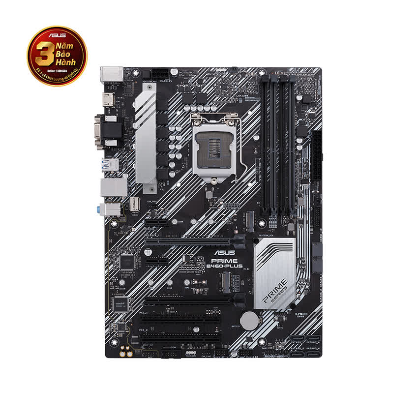 Mainboard ASUS PRIME B460-PLUS (Intel B460, Socket 1200, ATX, 4 khe Ram DDR4)