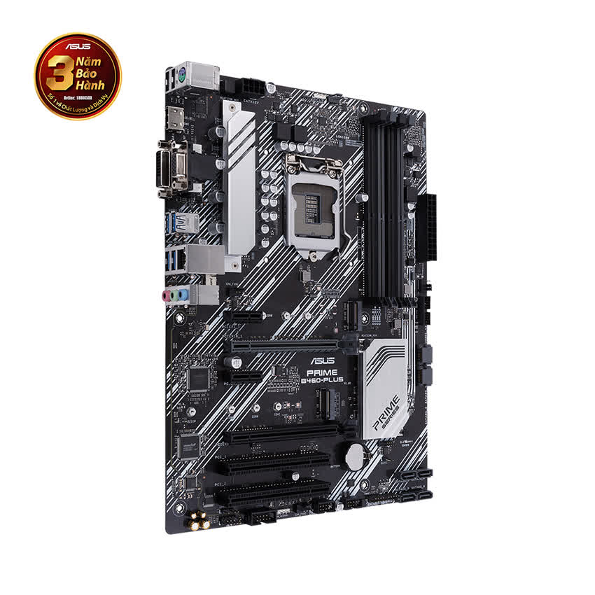 Mainboard ASUS PRIME B460-PLUS (Intel B460, Socket 1200, ATX, 4 khe Ram DDR4)