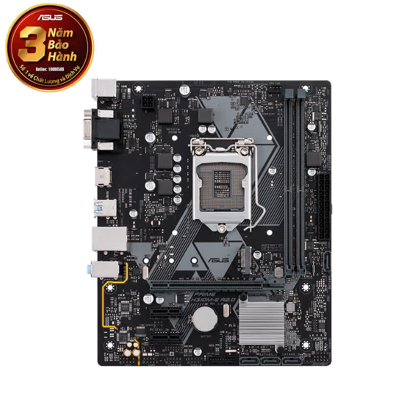 Mainboard ASUS PRIME H310M-E R2.0 (Intel H310, Socket 1151, m-ATX, 2 khe RAM DDR4)