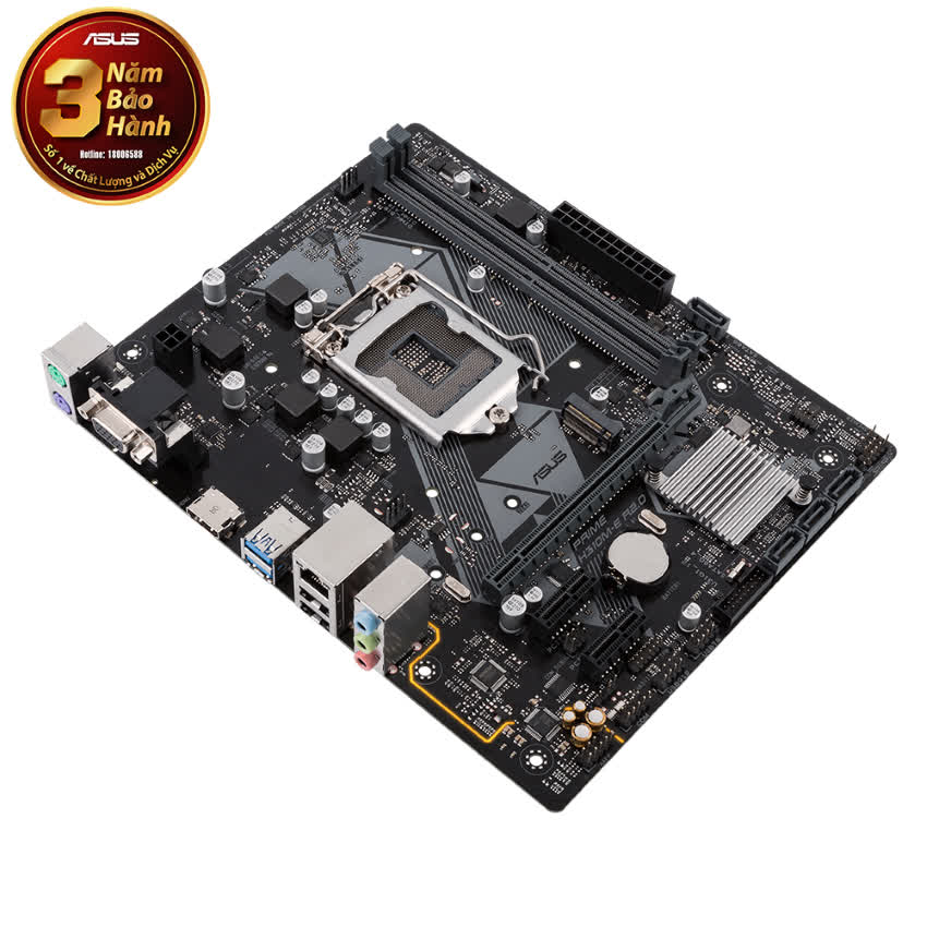 Mainboard ASUS PRIME H310M-E R2.0 (Intel H310, Socket 1151, m-ATX, 2 khe RAM DDR4)