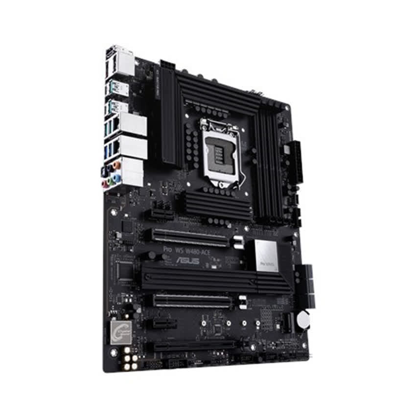Mainboard ASUS PRO WS W480 ACE (Intel W480, Socket 1200, ATX, 4 khe RAM DDR4)