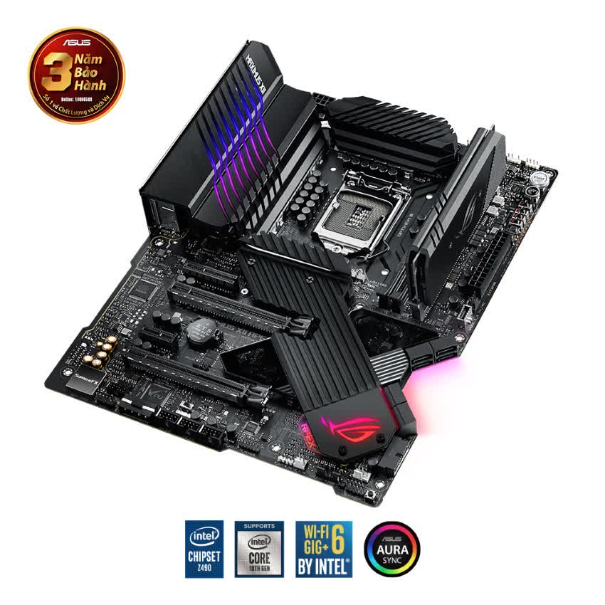 Mainboard ASUS ROG MAXIMUS XII APEX (Intel Z490, Socket 1200, ATX, 4 khe RAM DDR4)