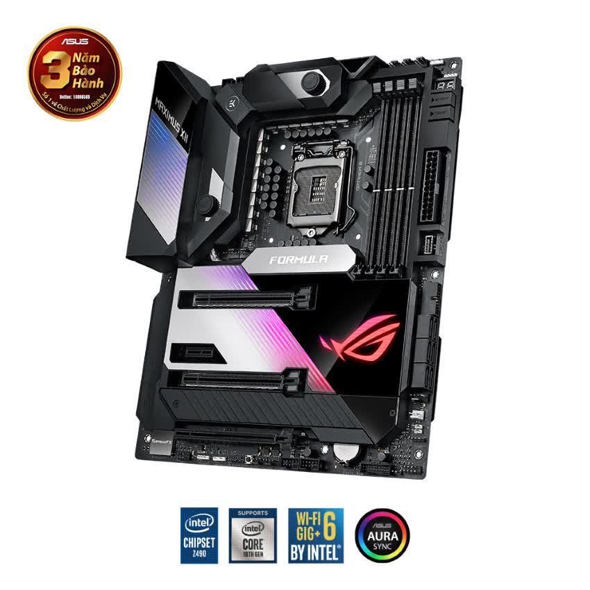 Mainboard ASUS ROG MAXIMUS XII FORMULA (Intel Z490, Socket 1200, ATX, 4 khe RAM DDR4)