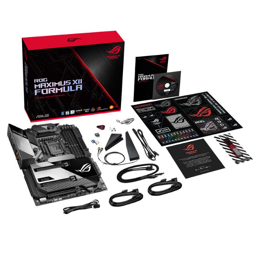 Mainboard ASUS ROG MAXIMUS XII FORMULA (Intel Z490, Socket 1200, ATX, 4 khe RAM DDR4)