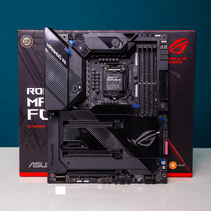 Mainboard ASUS ROG MAXIMUS XII FORMULA (Intel Z490, Socket 1200, ATX, 4 khe RAM DDR4)