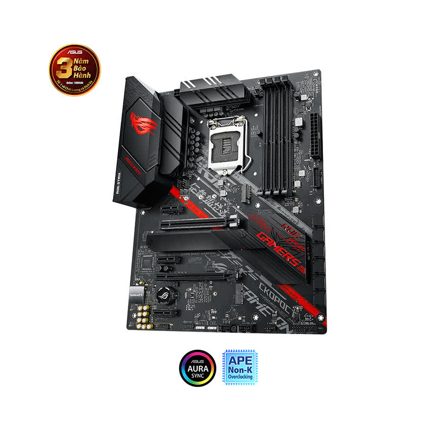 Mainboard ASUS ROG STRIX B460-H GAMING (Intel B460, Socket 1200, ATX, 4 khe Ram DDR4)