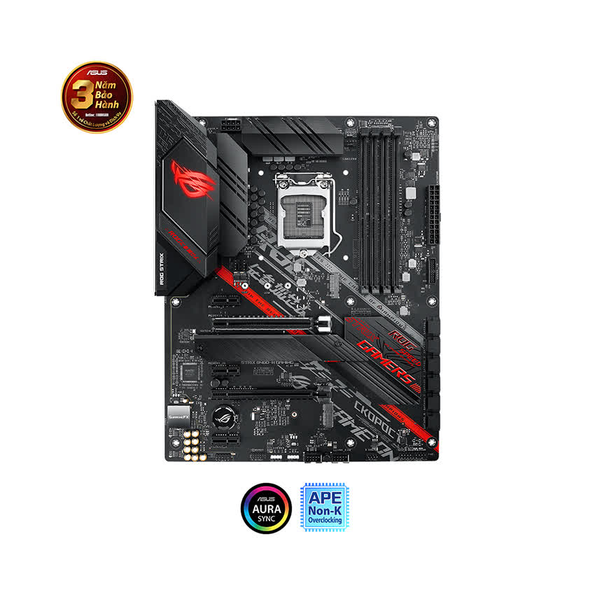 Mainboard ASUS ROG STRIX B460-H GAMING (Intel B460, Socket 1200, ATX, 4 khe Ram DDR4)