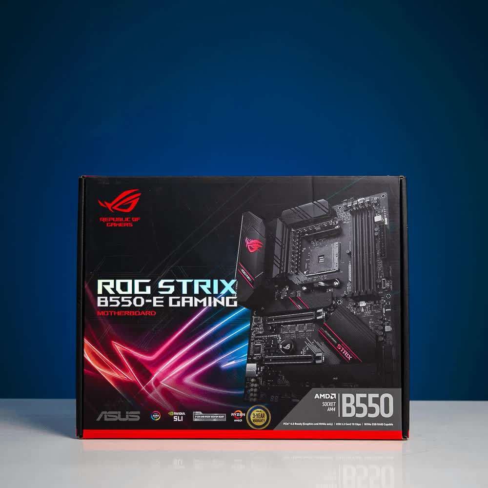 Mainboard ASUS ROG STRIX B550-E GAMING (AMD B550, Socket AM4, ATX, 4 khe RAM DRR4)