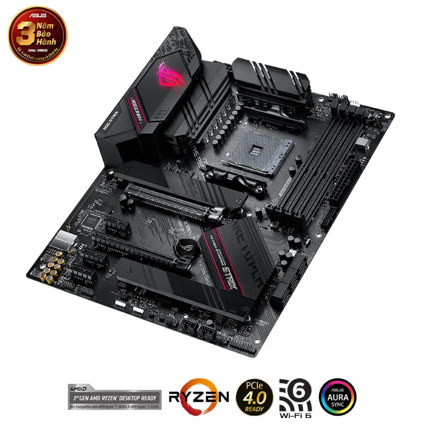 Mainboard ASUS ROG STRIX B550-F GAMING (WI-FI) (AMD B550, Socket AM4, ATX, 4 khe RAM DRR4)