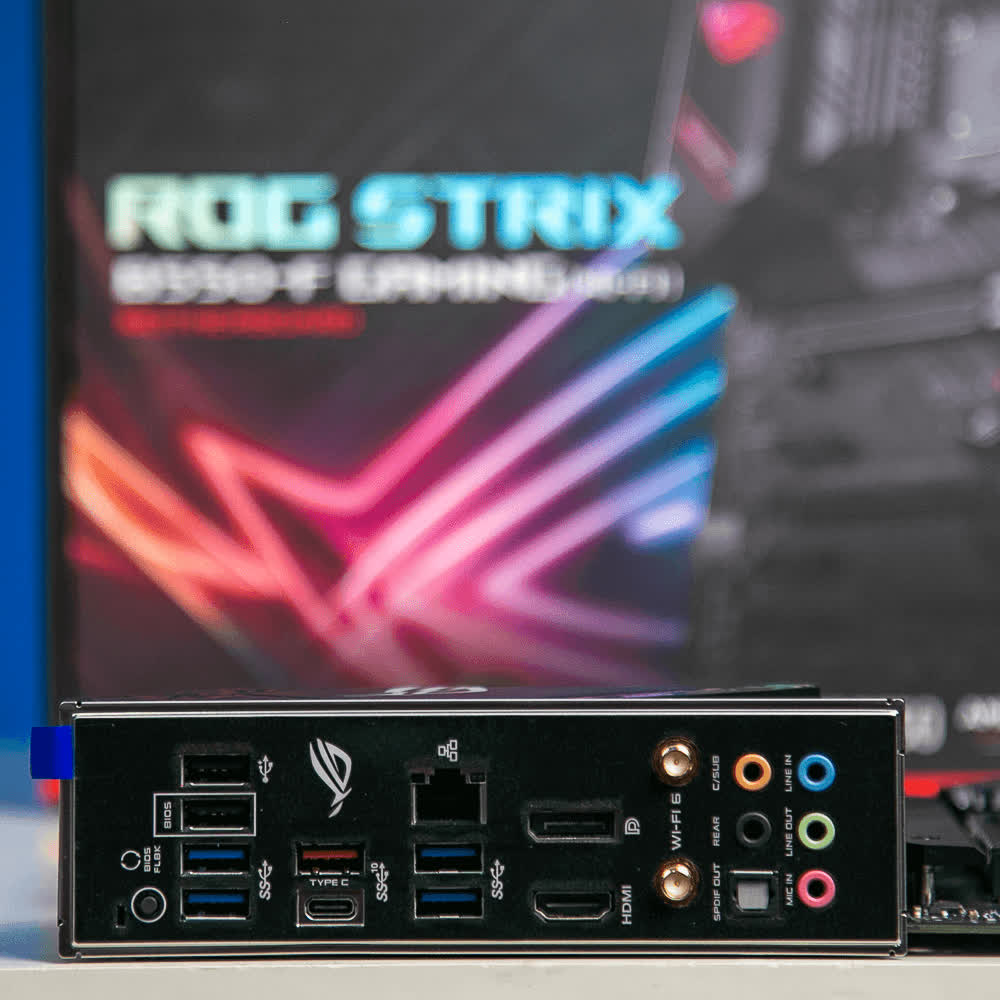 Mainboard ASUS ROG STRIX B550-F GAMING (WI-FI) (AMD B550, Socket AM4, ATX, 4 khe RAM DRR4)