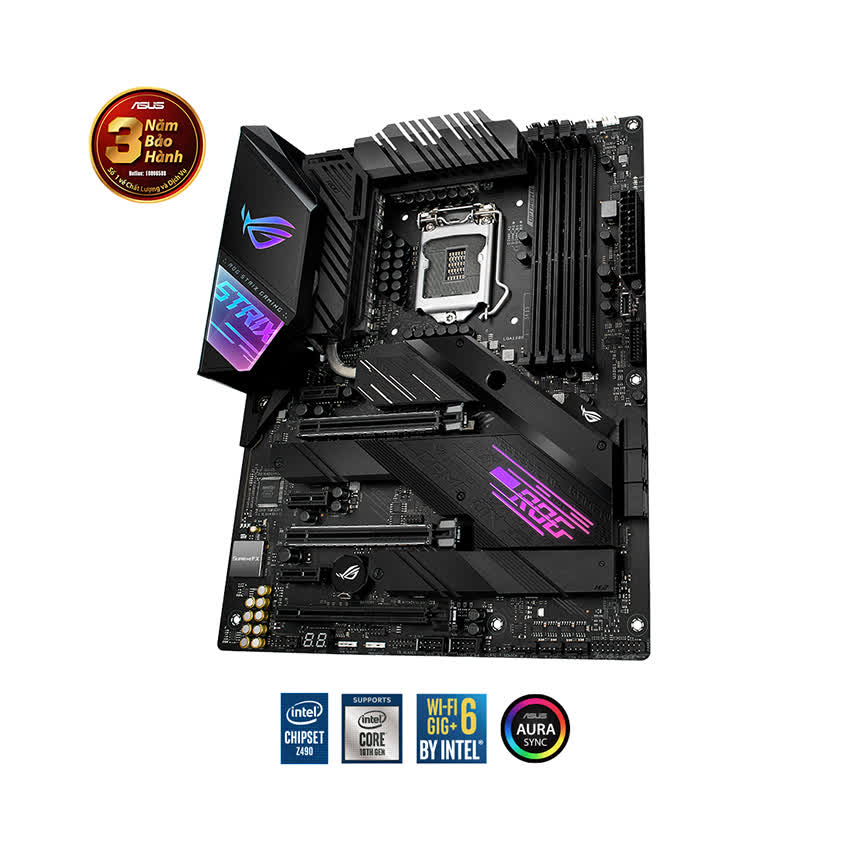 Mainboard ASUS ROG STRIX Z490-E GAMING (Intel Z490, Socket 1200, ATX, 4 khe RAM DDR4)