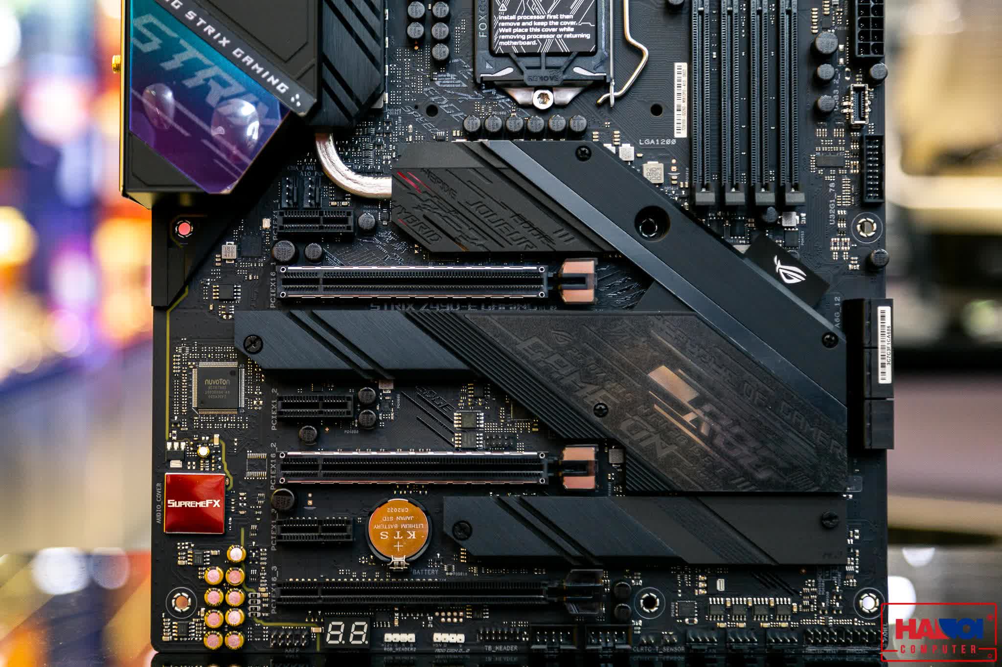 Mainboard ASUS ROG STRIX Z490-E GAMING (Intel Z490, Socket 1200, ATX, 4 khe RAM DDR4)