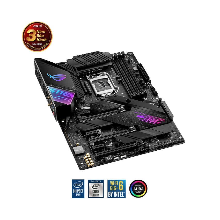 Mainboard ASUS ROG STRIX Z490-E GAMING (Intel Z490, Socket 1200, ATX, 4 khe RAM DDR4)