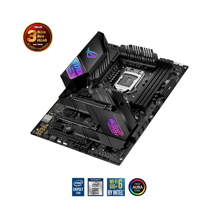 Mainboard ASUS ROG STRIX Z490-E GAMING (Intel Z490, Socket 1200, ATX, 4 khe RAM DDR4)