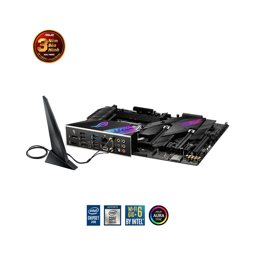Mainboard ASUS ROG STRIX Z490-E GAMING (Intel Z490, Socket 1200, ATX, 4 khe RAM DDR4)