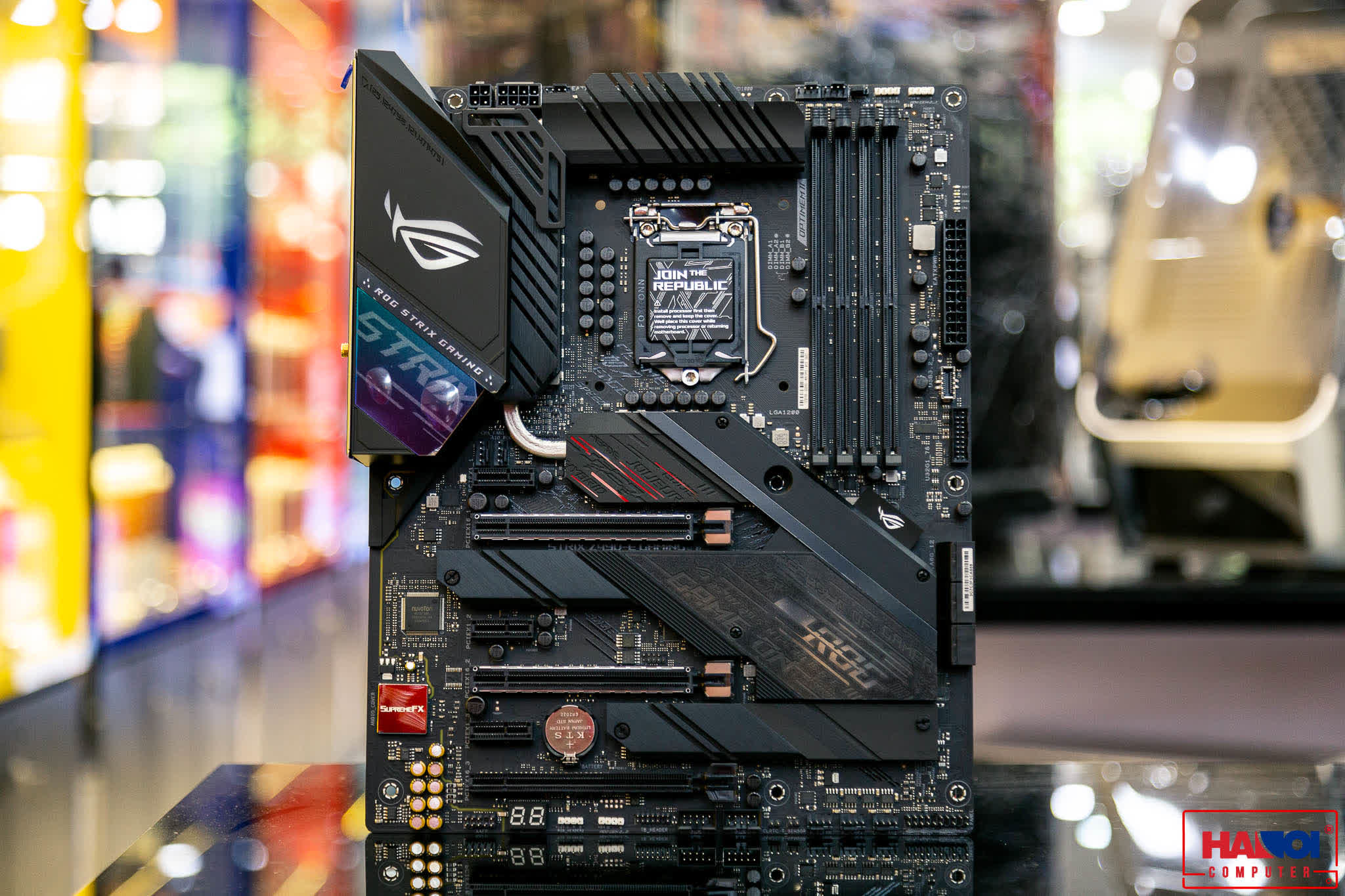 Mainboard ASUS ROG STRIX Z490-E GAMING (Intel Z490, Socket 1200, ATX, 4 khe RAM DDR4)