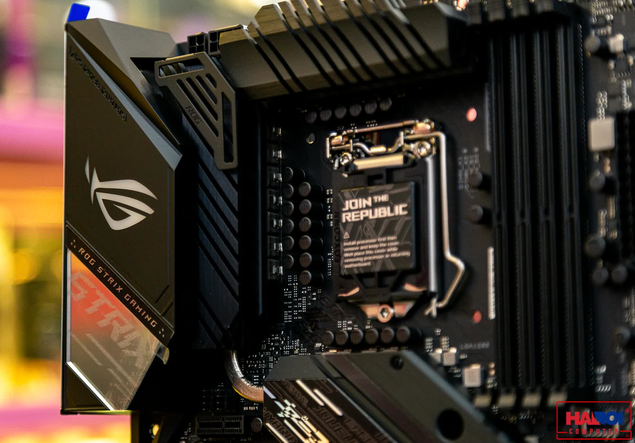 Mainboard ASUS ROG STRIX Z490-F GAMING (Intel Z490, Socket 1200, ATX, 4 khe RAM DDR4)