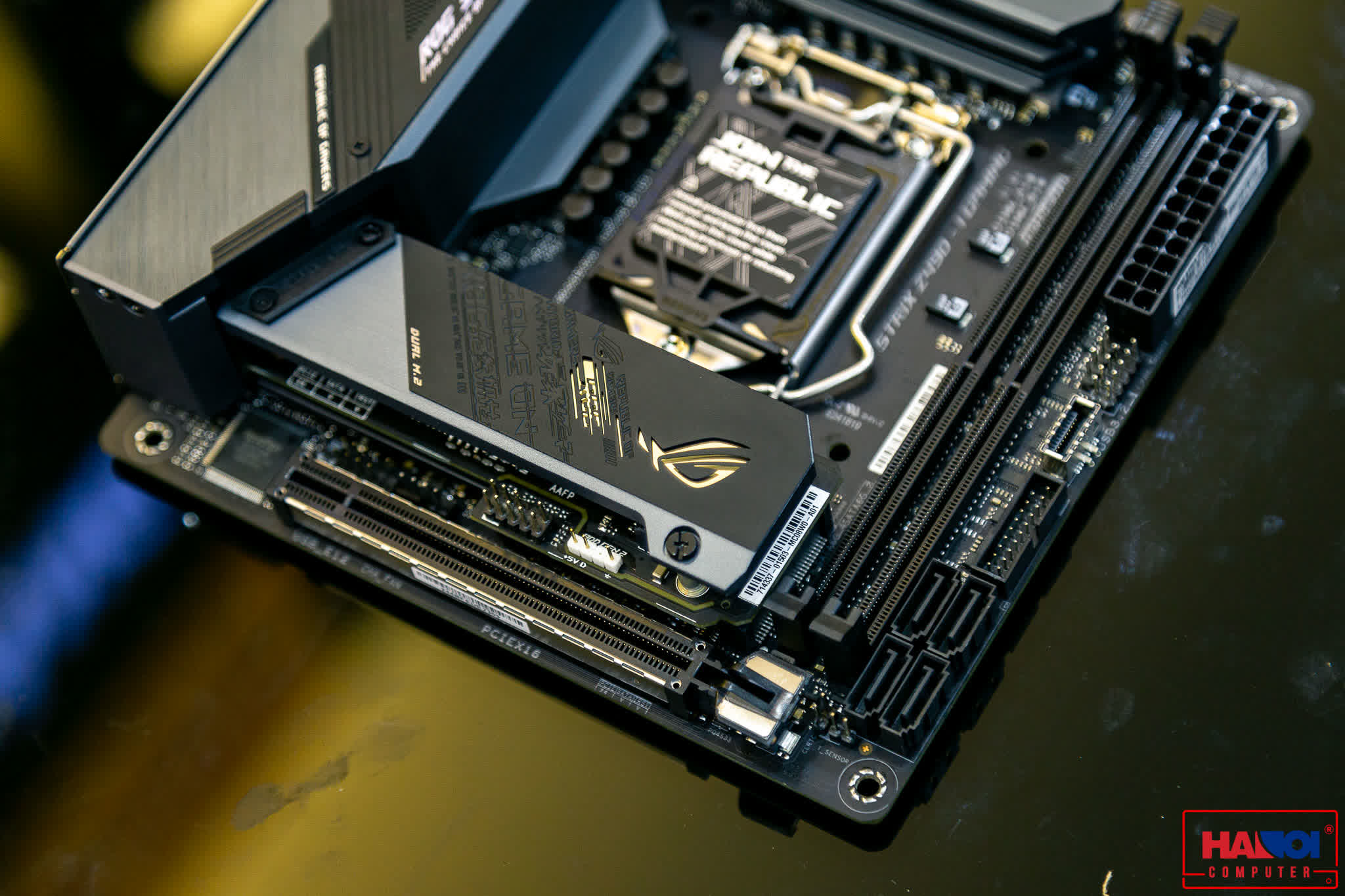 Mainboard ASUS ROG STRIX Z490-I GAMING (Intel Z490, Socket 1200, Mini ITX, 2 khe RAM DDR4)