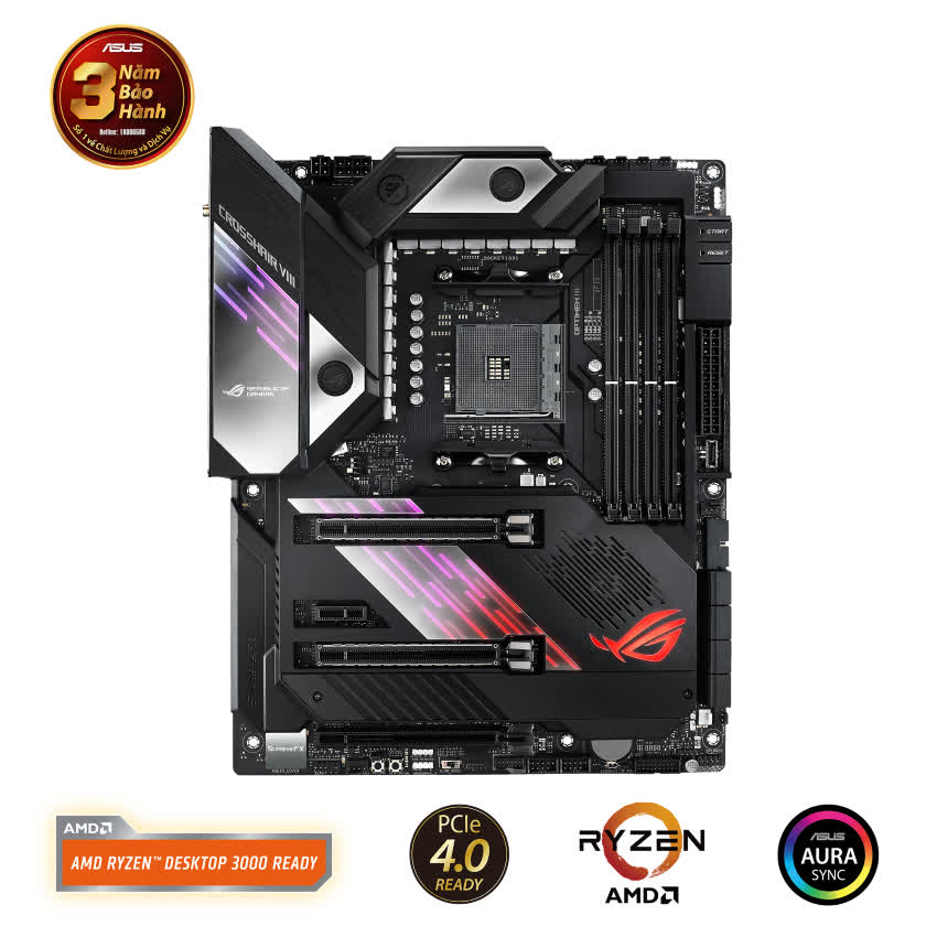 Mainboard ASUS ROG X570 CROSSHAIR VIII FORMULA (AMD X570, Socket AM4, ATX, 4 khe RAM DDR4)
