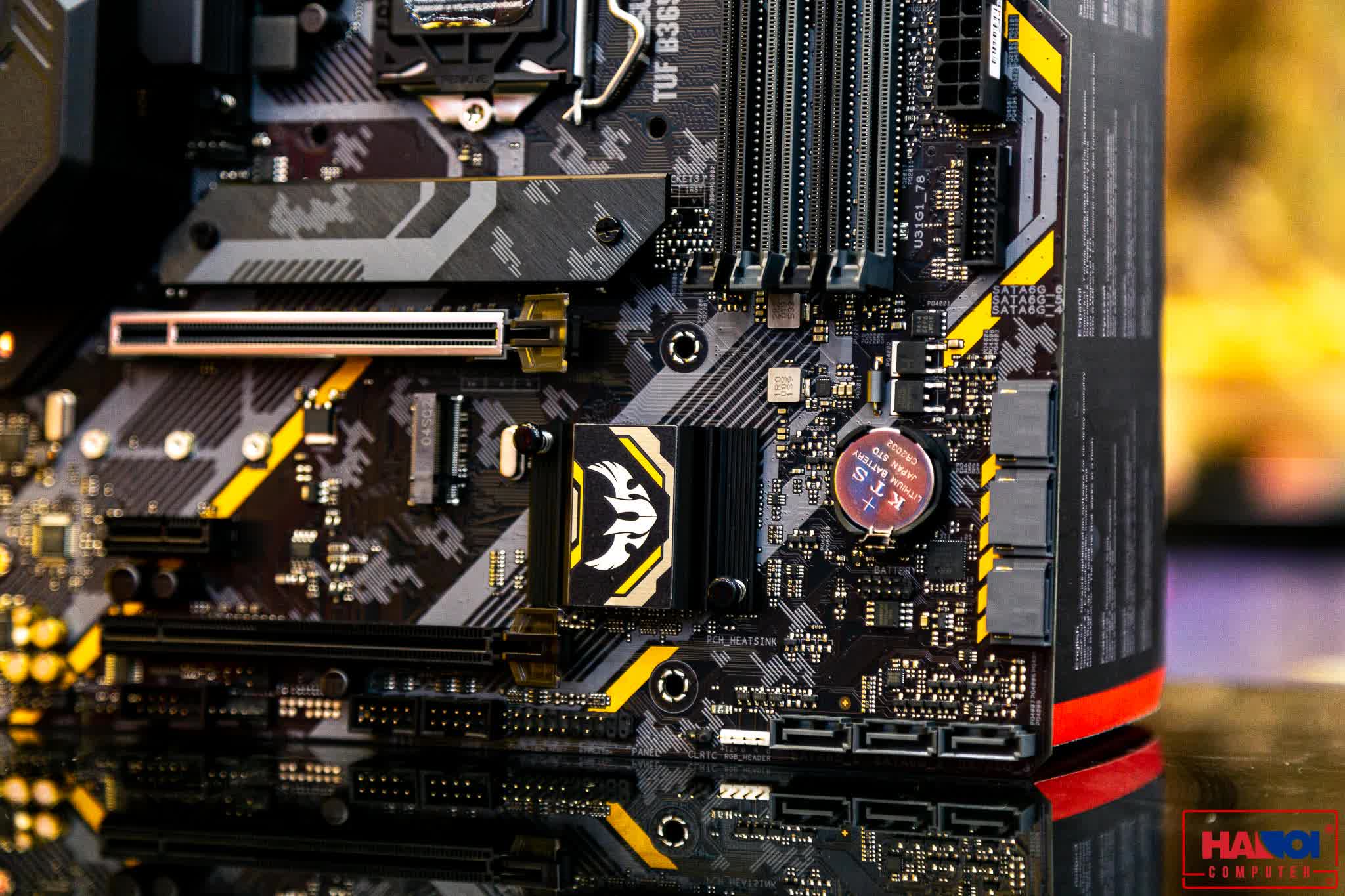 Mainboard ASUS TUF B365M-PLUS GAMING (Intel B365 ,Socket 1151, m-ATX, 4 khe RAM DDR4)
