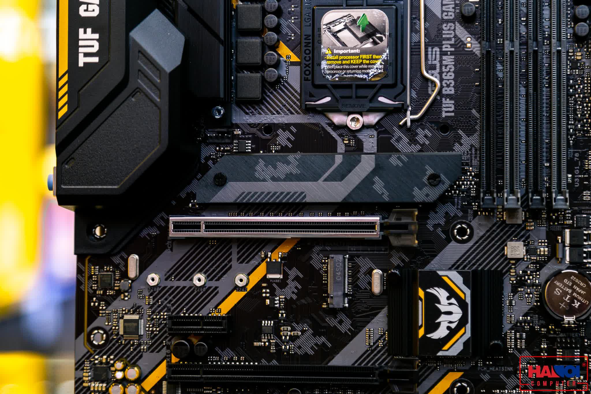 Mainboard ASUS TUF B365M-PLUS GAMING (Intel B365 ,Socket 1151, m-ATX, 4 khe RAM DDR4)