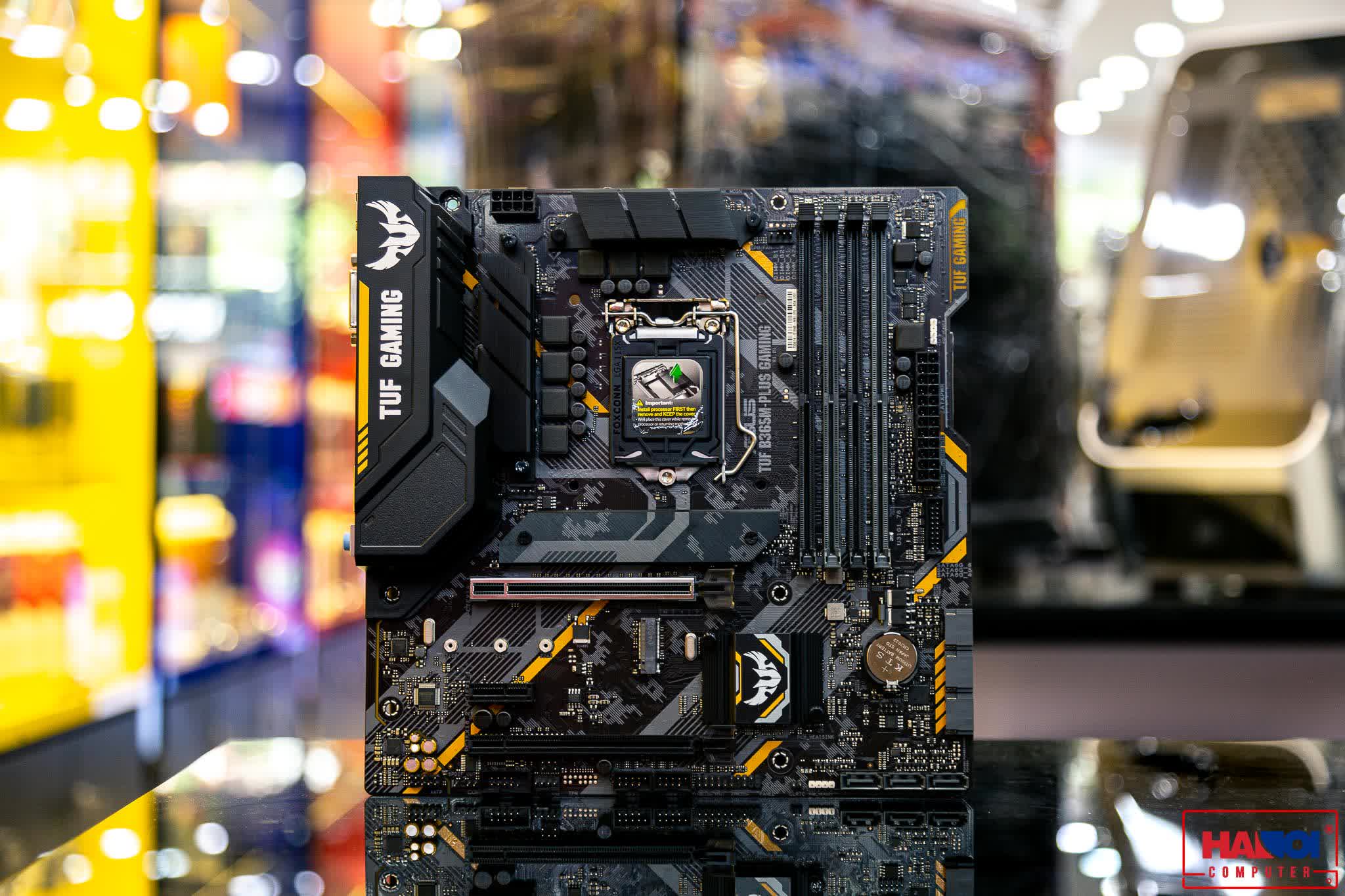 Mainboard ASUS TUF B365M-PLUS GAMING (Intel B365 ,Socket 1151, m-ATX, 4 khe RAM DDR4)