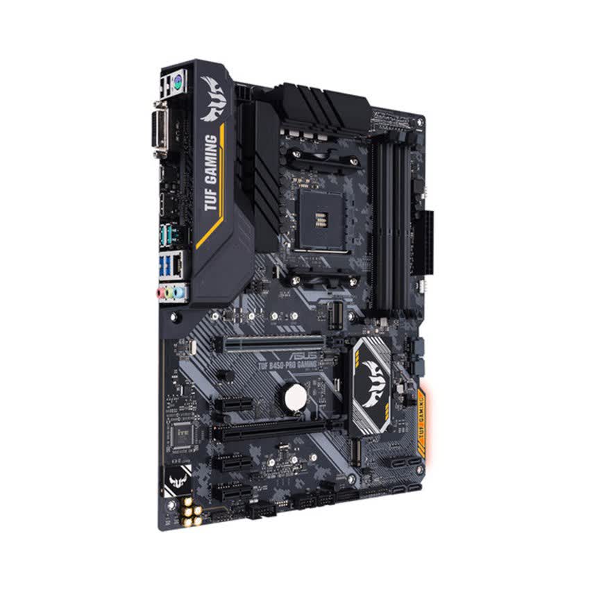 Mainboard ASUS TUF B450-PRO GAMING (AMD B450, Socket AM4, ATX, 4 khe RAM DDR4)