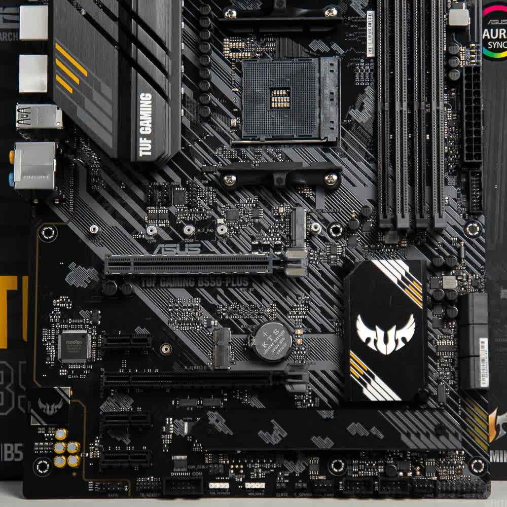 Mainboard ASUS TUF GAMING B550-PLUS (AMD B550, Socket AM4, ATX, 4 khe RAM DRR4)