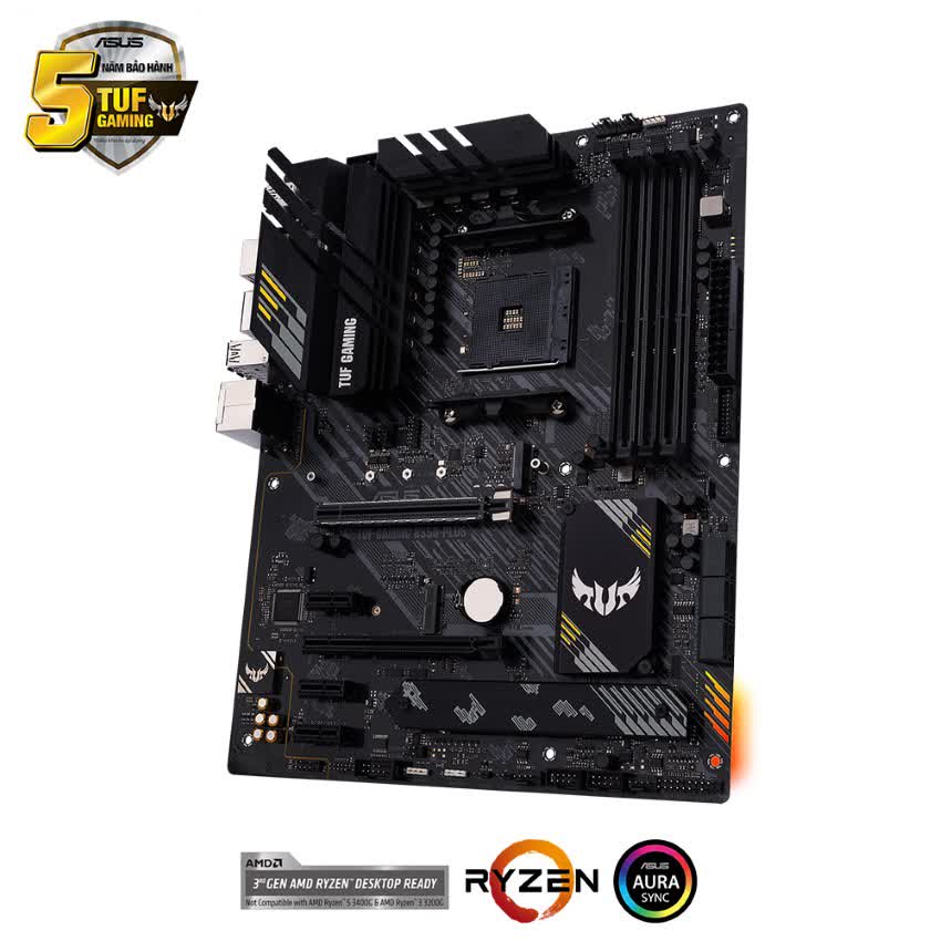 Mainboard ASUS TUF GAMING B550-PLUS (AMD B550, Socket AM4, ATX, 4 khe RAM DRR4)