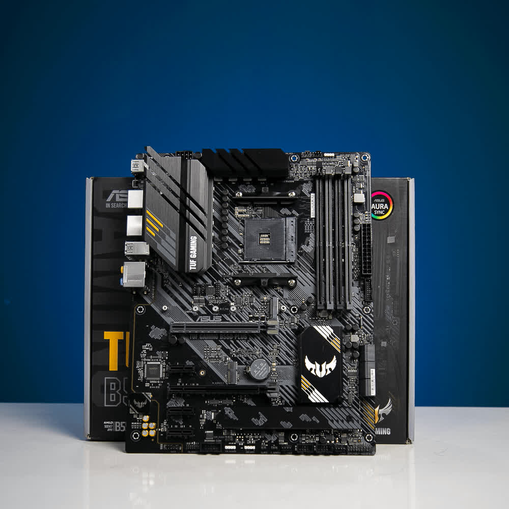 Mainboard ASUS TUF GAMING B550-PLUS (AMD B550, Socket AM4, ATX, 4 khe RAM DRR4)