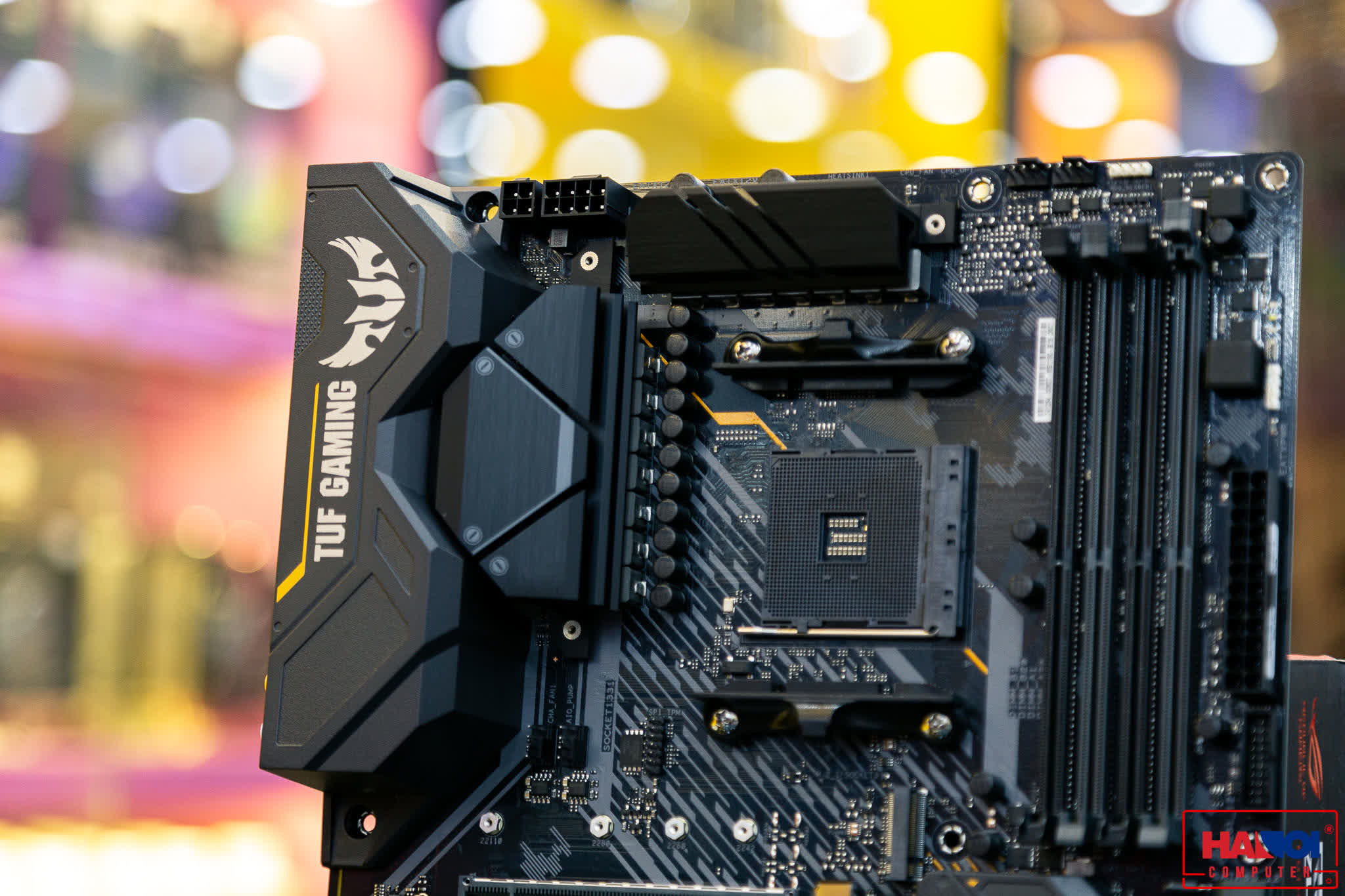 Mainboard ASUS TUF GAMING X570-PLUS (AMD X570, Socket AM4, ATX, 4 khe RAM DDR4)