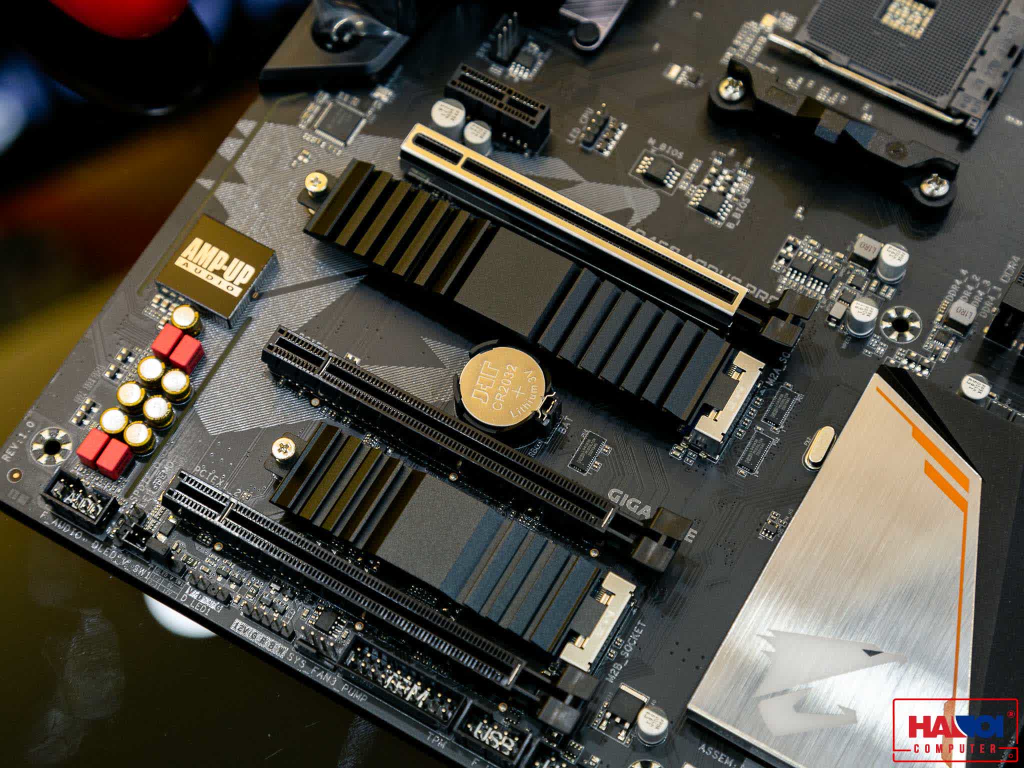 Mainboard GIGABYTE B450 AORUS PRO (AMD B450, Socket AM4, ATX, 4 khe RAM DDR4)