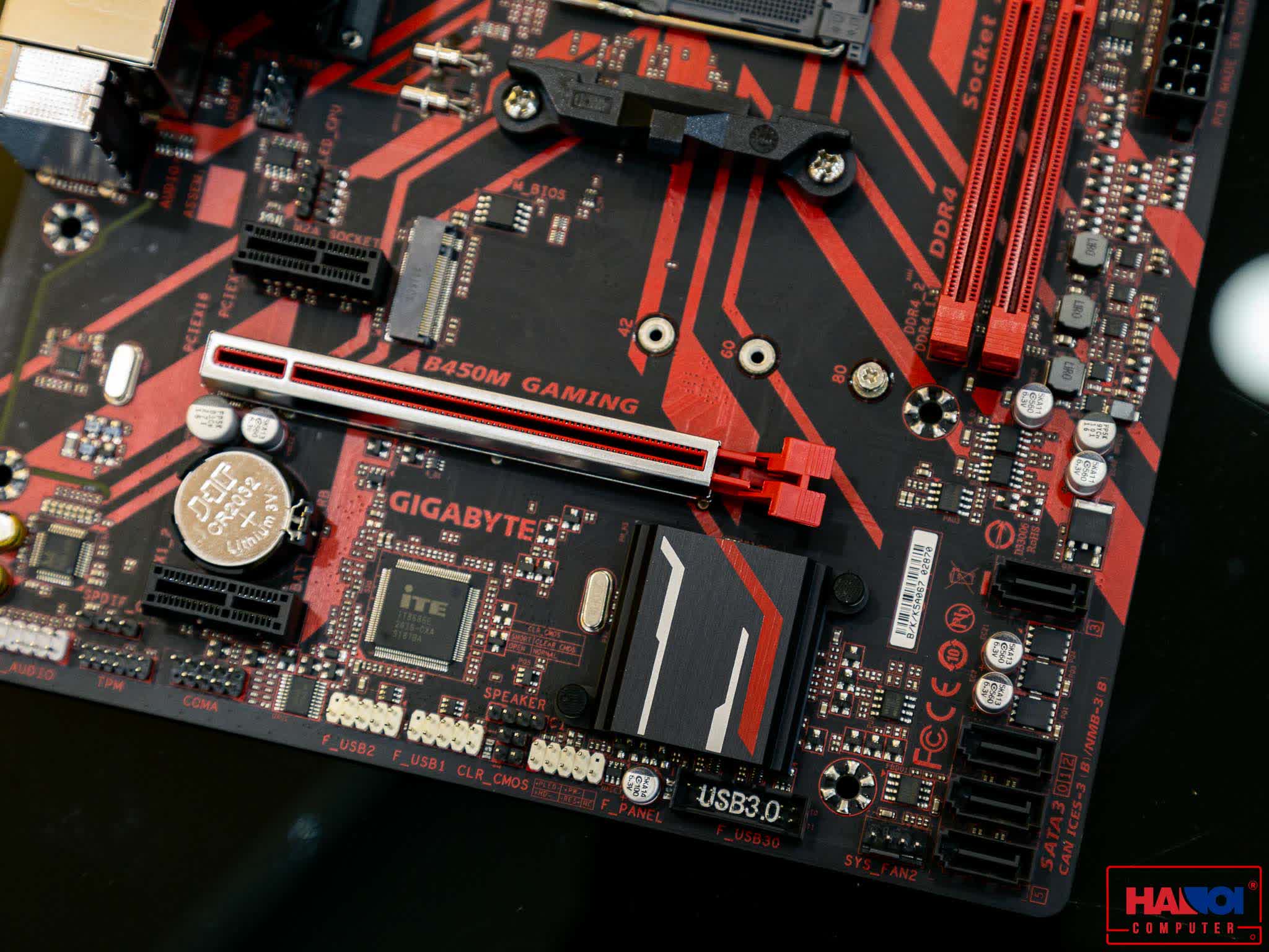 Mainboard GIGABYTE B450M-Gaming (AMD B450, Socket AM4, m-ATX, 2 khe RAM DDR4)