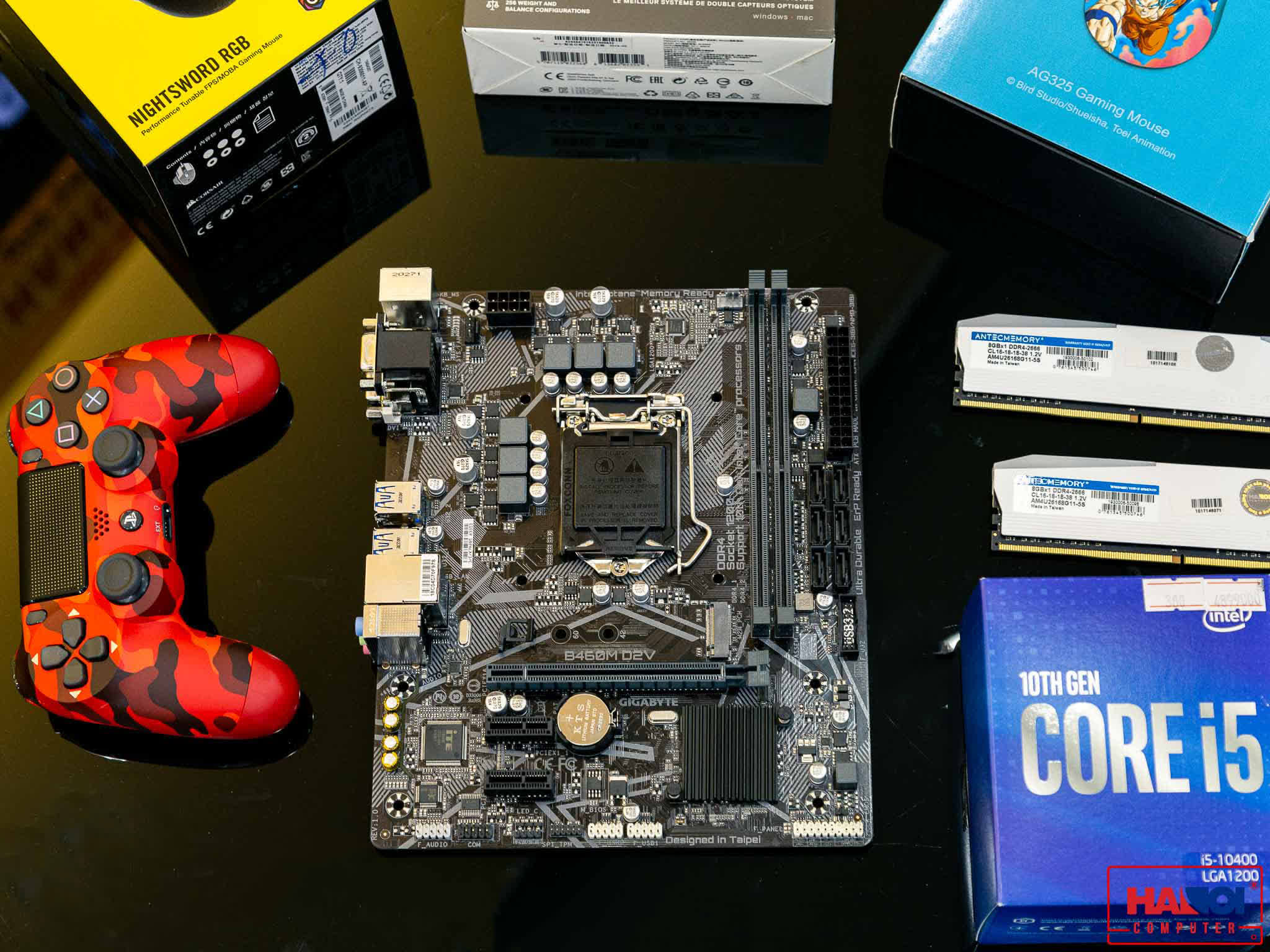Mainboard Gigabyte B460M D2V (Intel B460, Socket 1200, m-ATX, 2 khe RAM DDR4)
