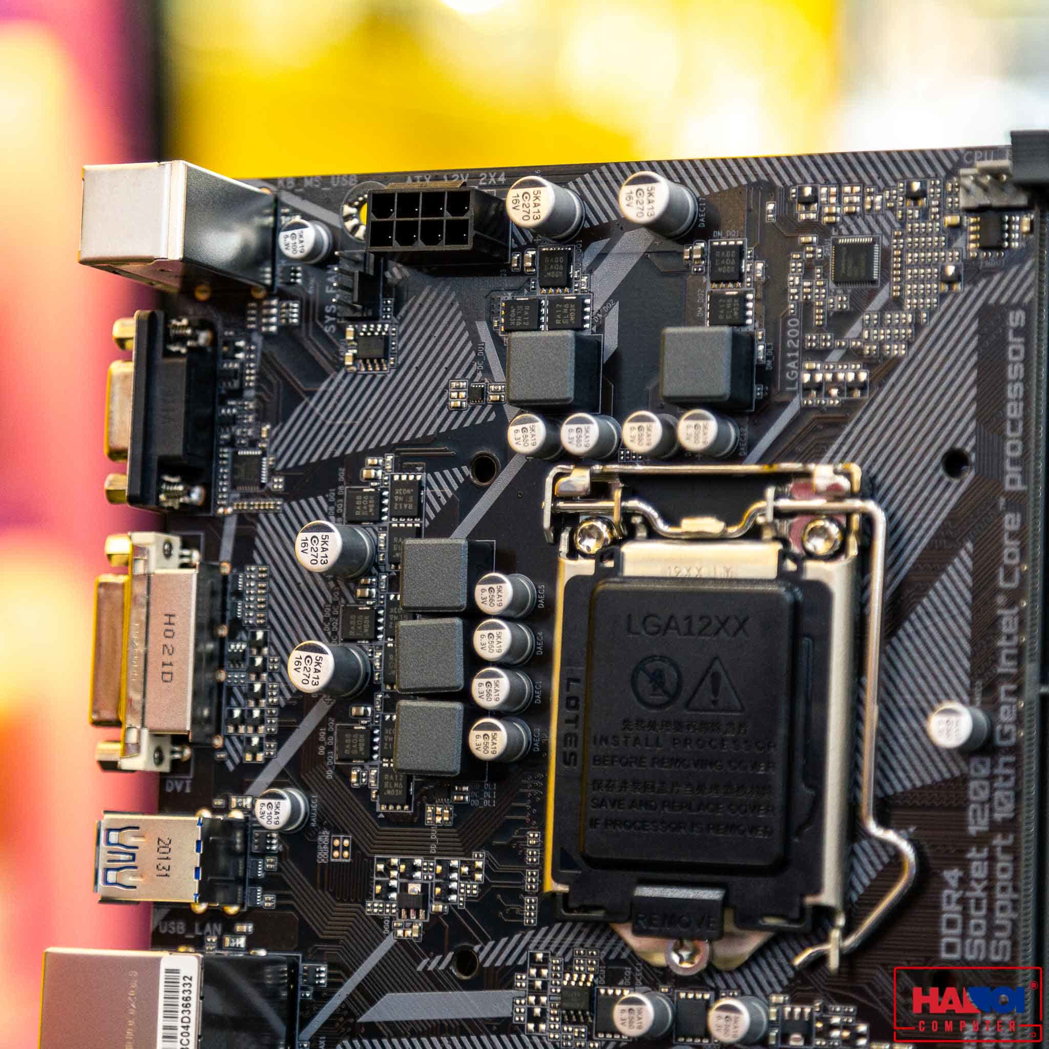 Mainboard Gigabyte H410M-DS2V (Intel H410, Socket 1200, m-ATX, 2 khe Ram DDR4)